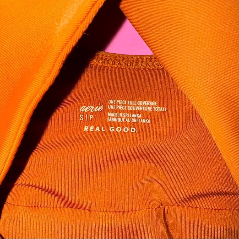 Aerie Terracotta One Piece Swimsuit - Picture 2 of 4